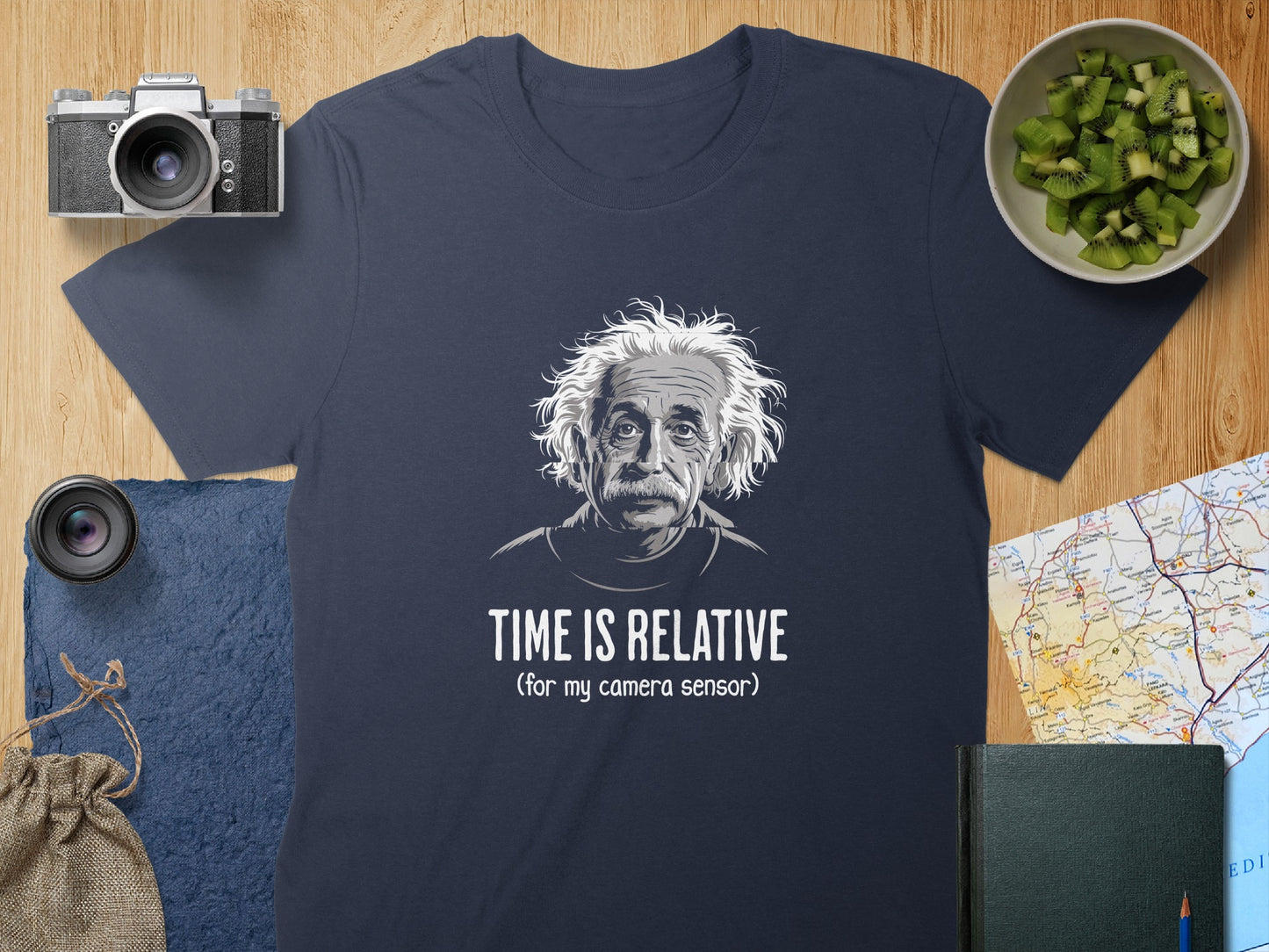 Time Is Relative Graphic Printed T-Shirt product