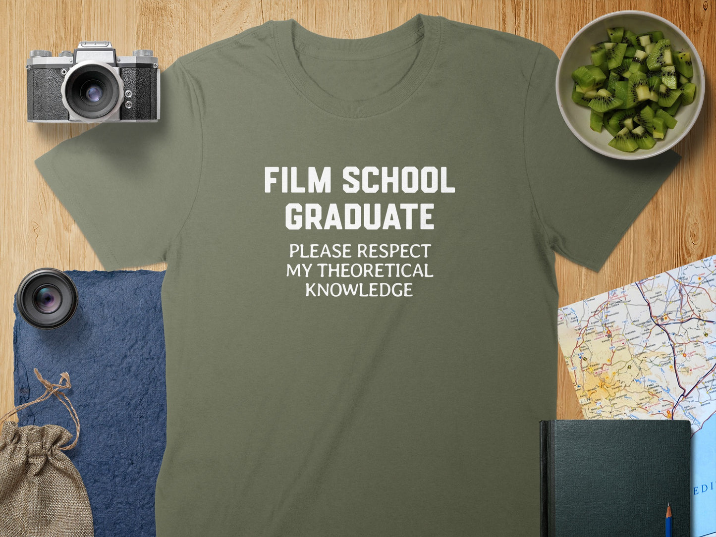 Film School Graduate Theoretical Knowledge T-Shirt Product