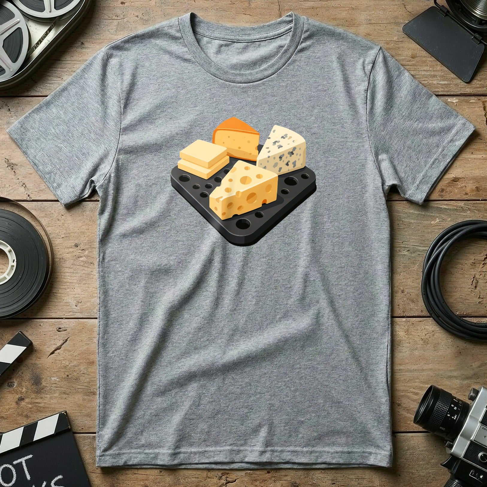 Cheese Lover Graphic T-Shirt with Unique Design