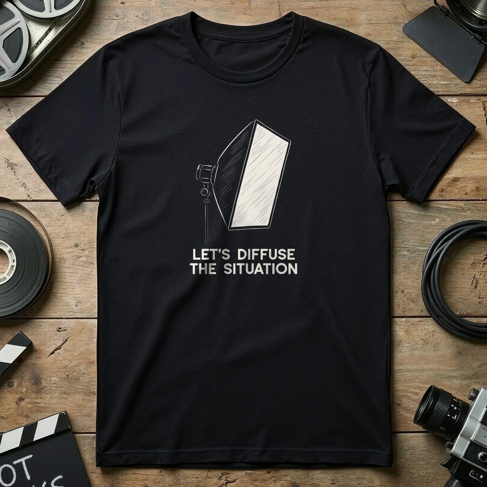 Let's Diffuse the Situation Graphic T-shirt