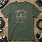 Pixel Peeper Society Graphic Tee Shirt