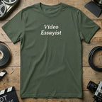 Video Essayist Statement Tee Perfect for Content Creators