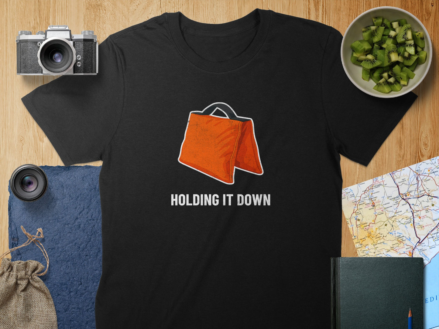 Holding it Down Graphic T-Shirt product type
