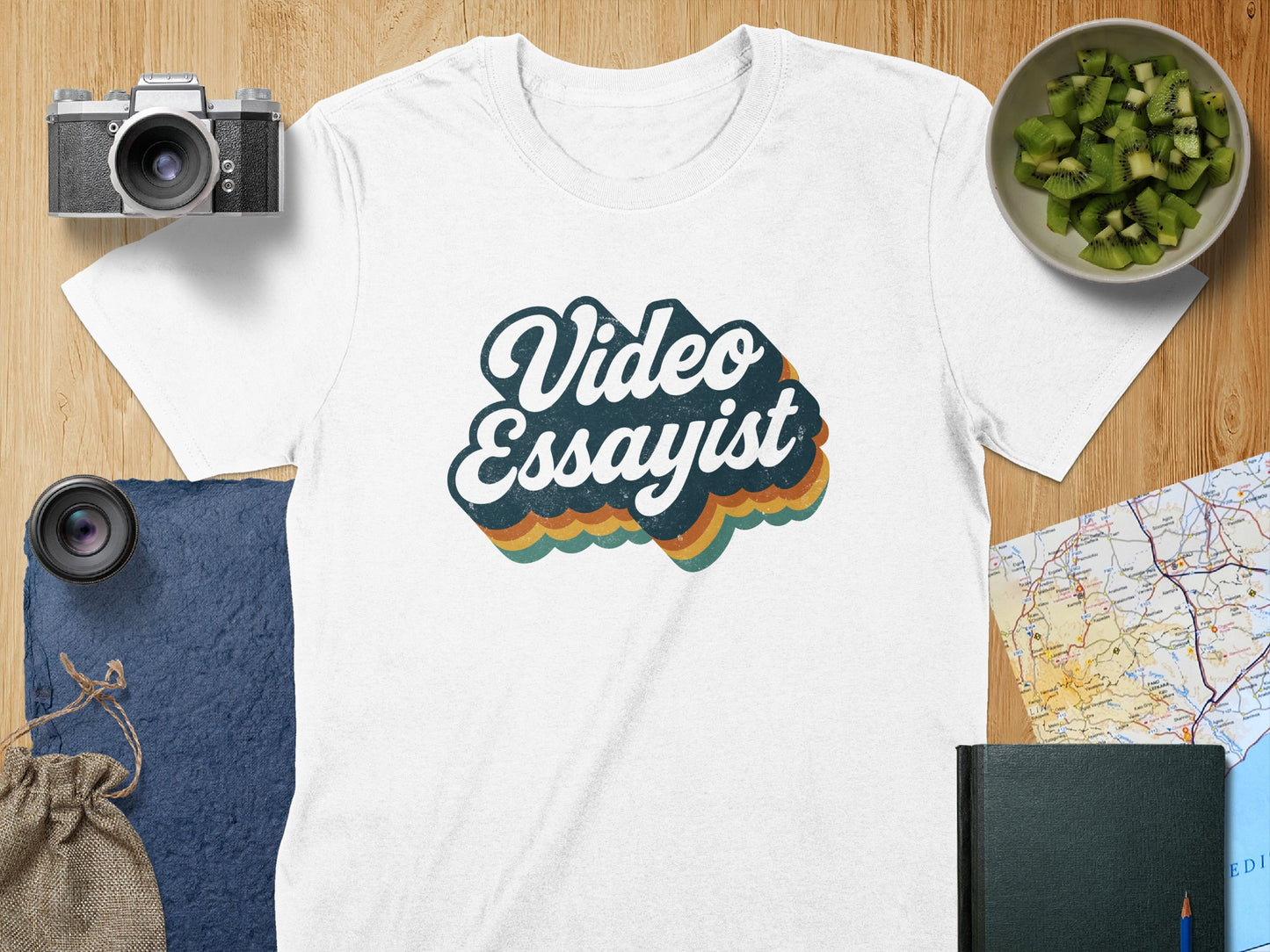 Retro Style Video Essayist Graphic T-Shirts product type