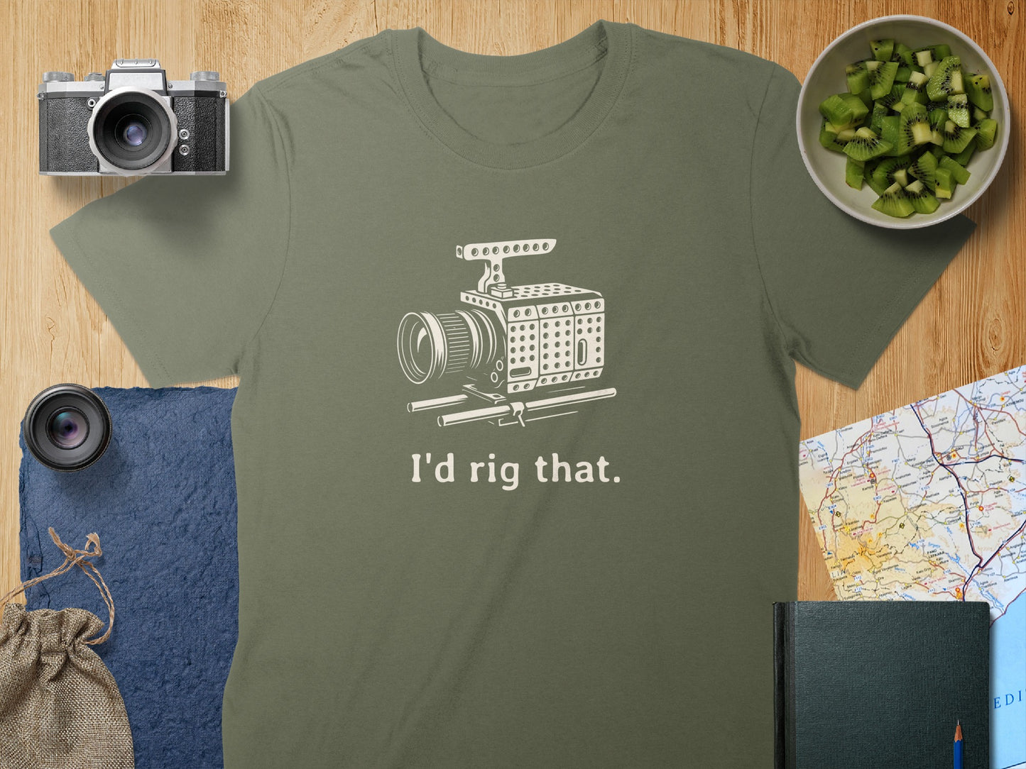I'd Rig That Camera Equipment T-Shirt product type
