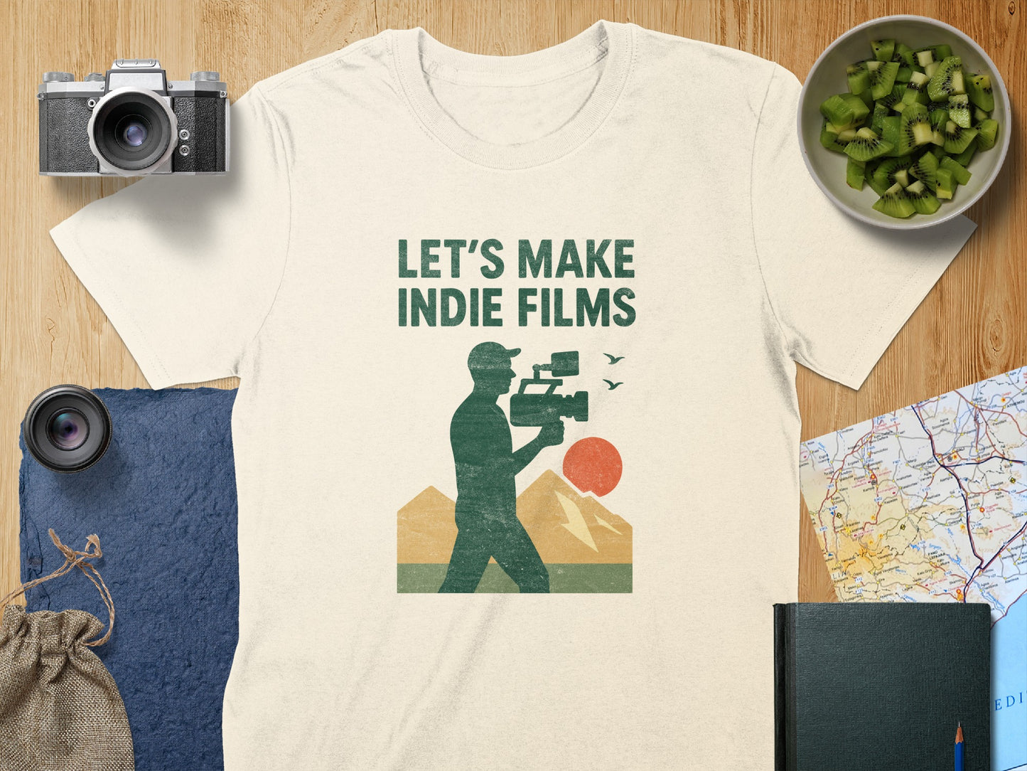Let's Make Indie Films Graphic T-Shirt product type
