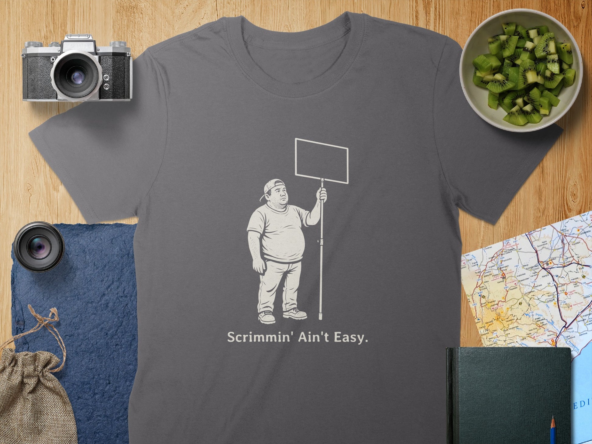 Scrimmin' Ain't Easy Graphic T-Shirt product type