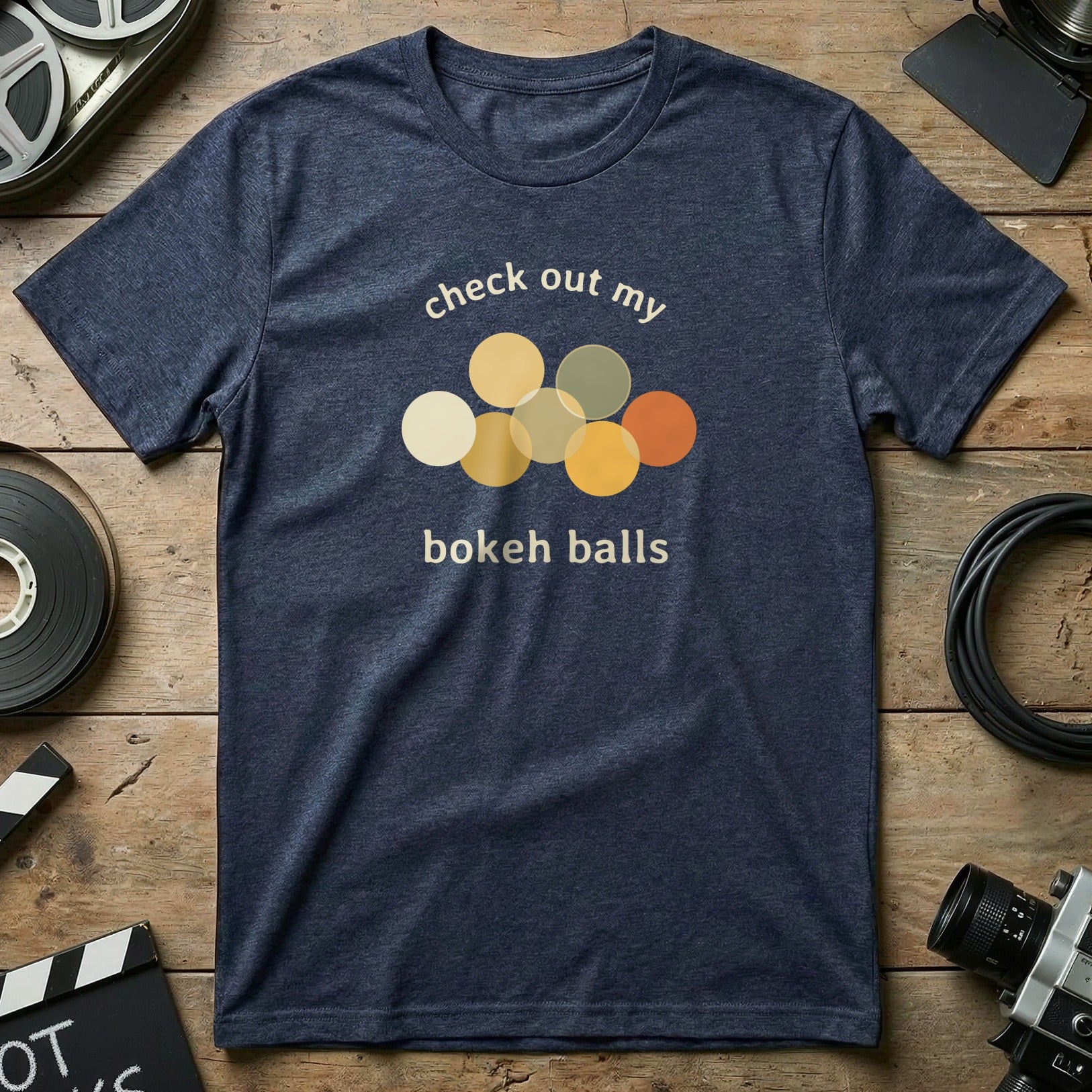 Check Out My Bokeh Balls T-Shirt Fun Design