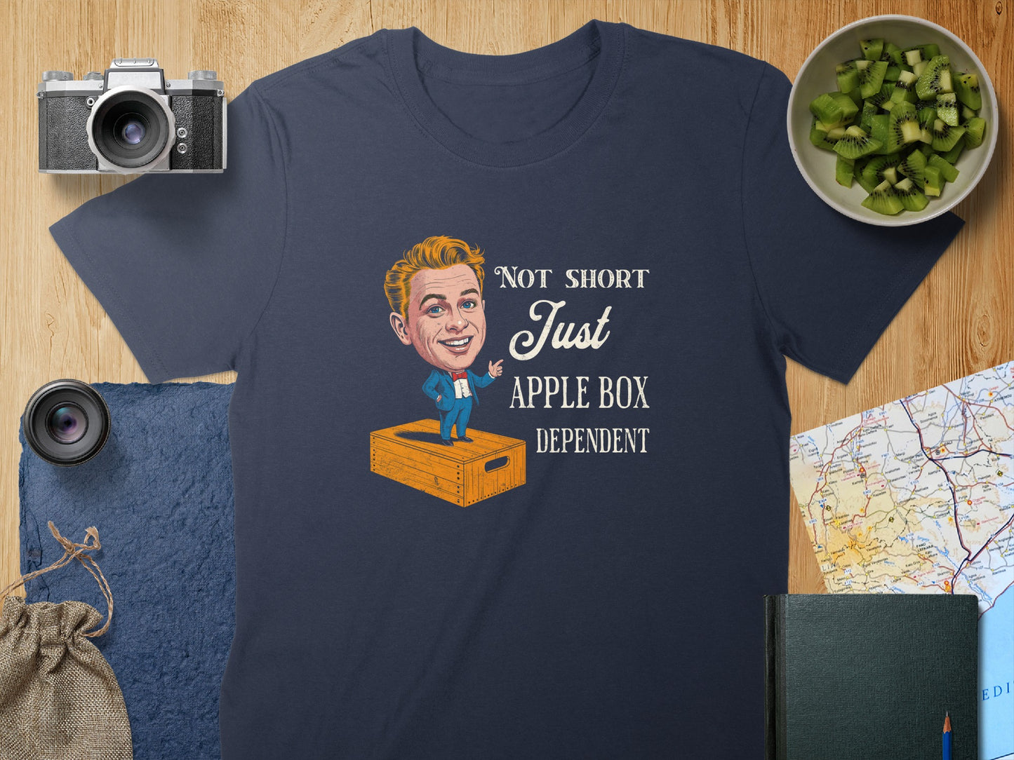 Not Short Just Apple Box Dependent T-shirt product type