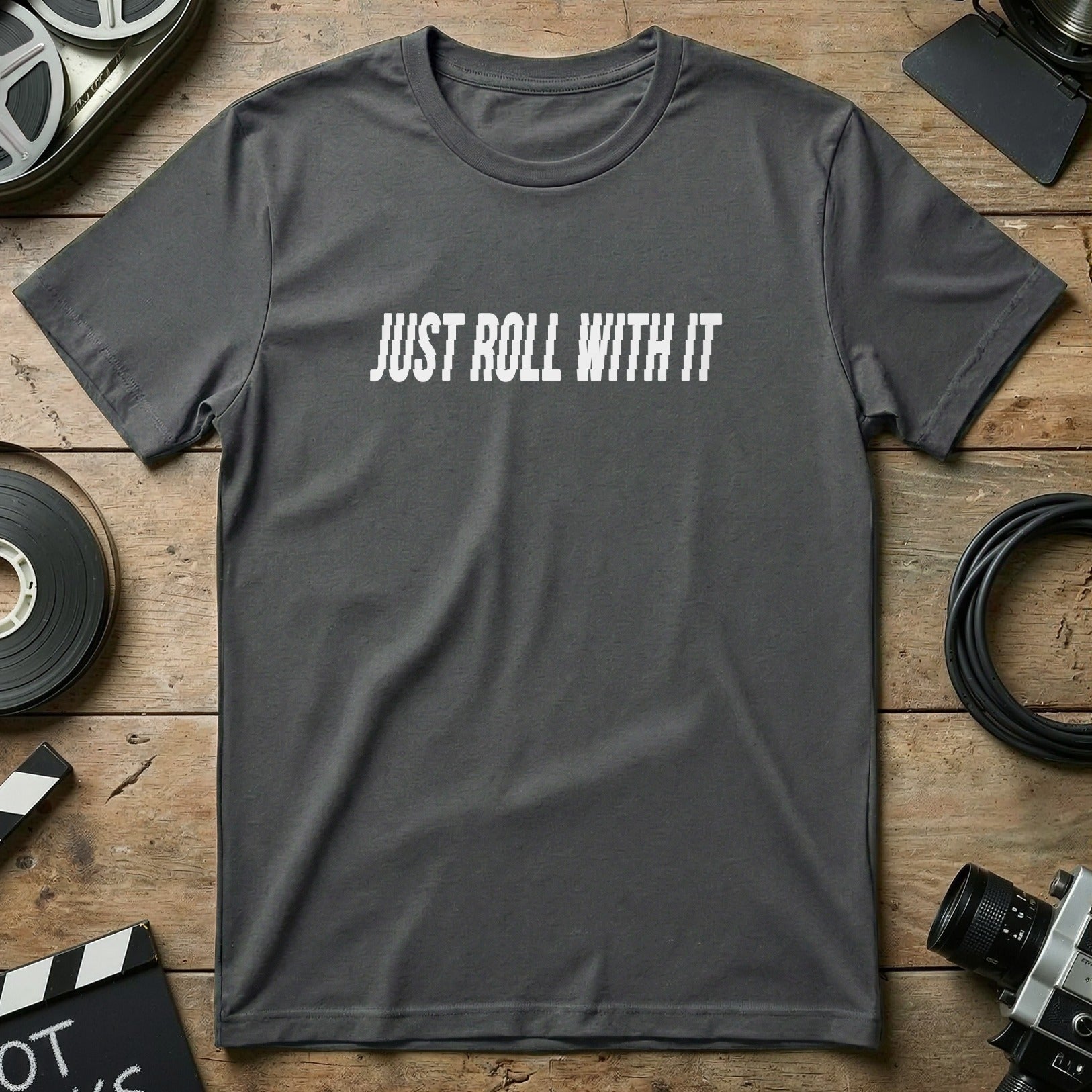 Just Roll With It Printed Graphic T-Shirt Product