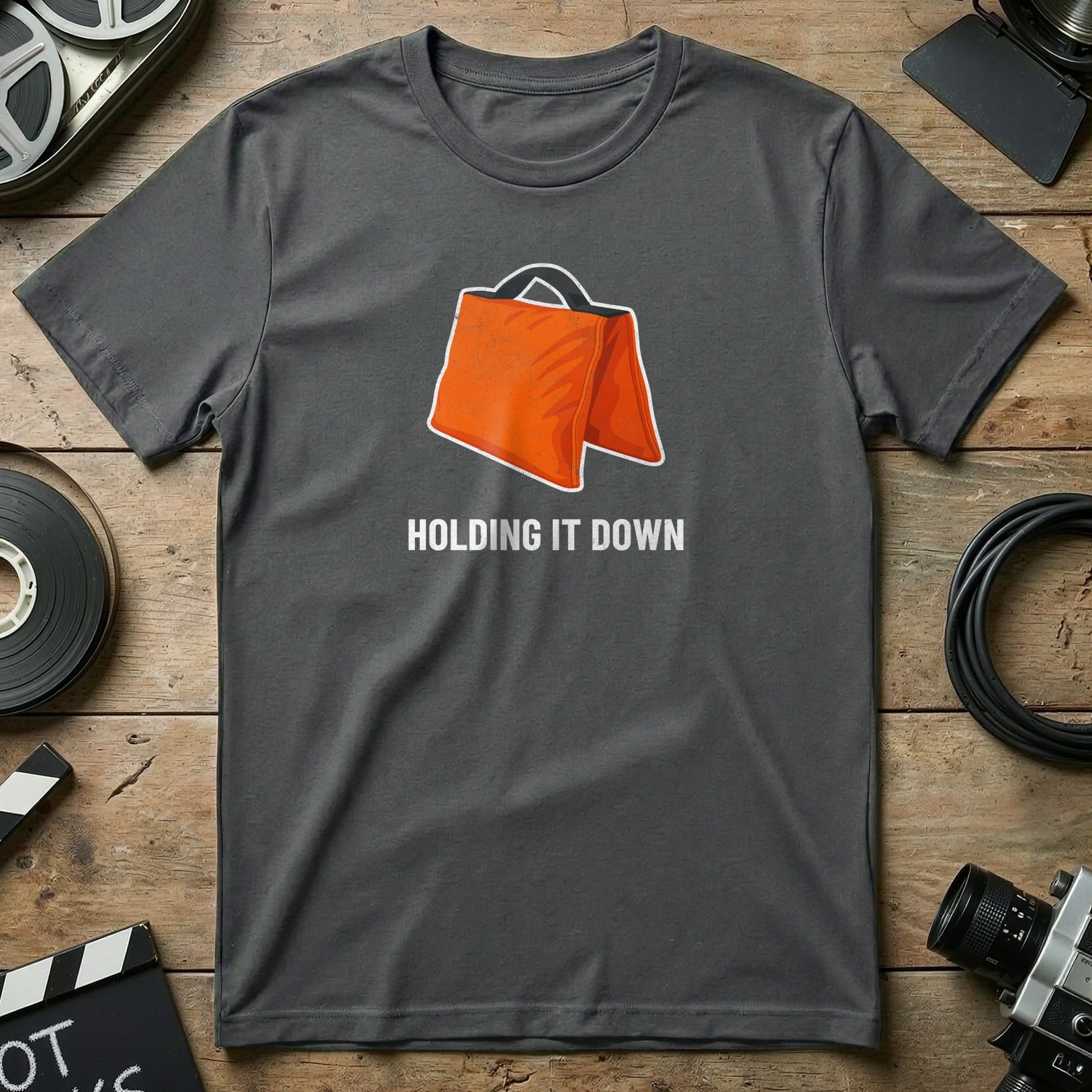 Holding It Down Graphic Printed T-Shirt