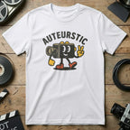 Auteursitic Vintage Camera Graphic T-shirt