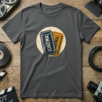 Retro Cinema Tickets Graphic T-Shirt for Movie Fans