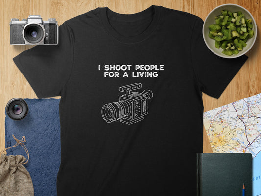 I Shoot People For A Living Graphic T-Shirt product