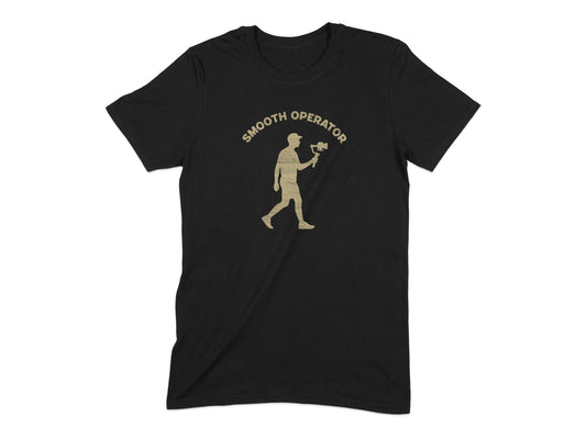 Smooth Operator Graphic Tee with Iconic Design
