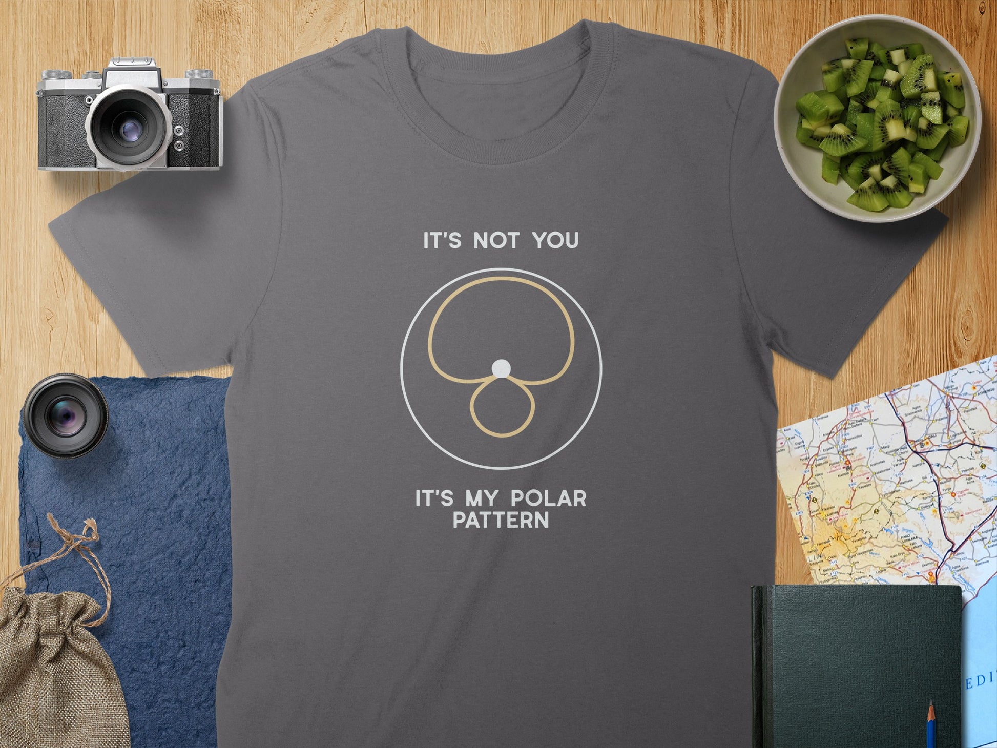 It's Not You It's My Polar Pattern Design T-shirt Product