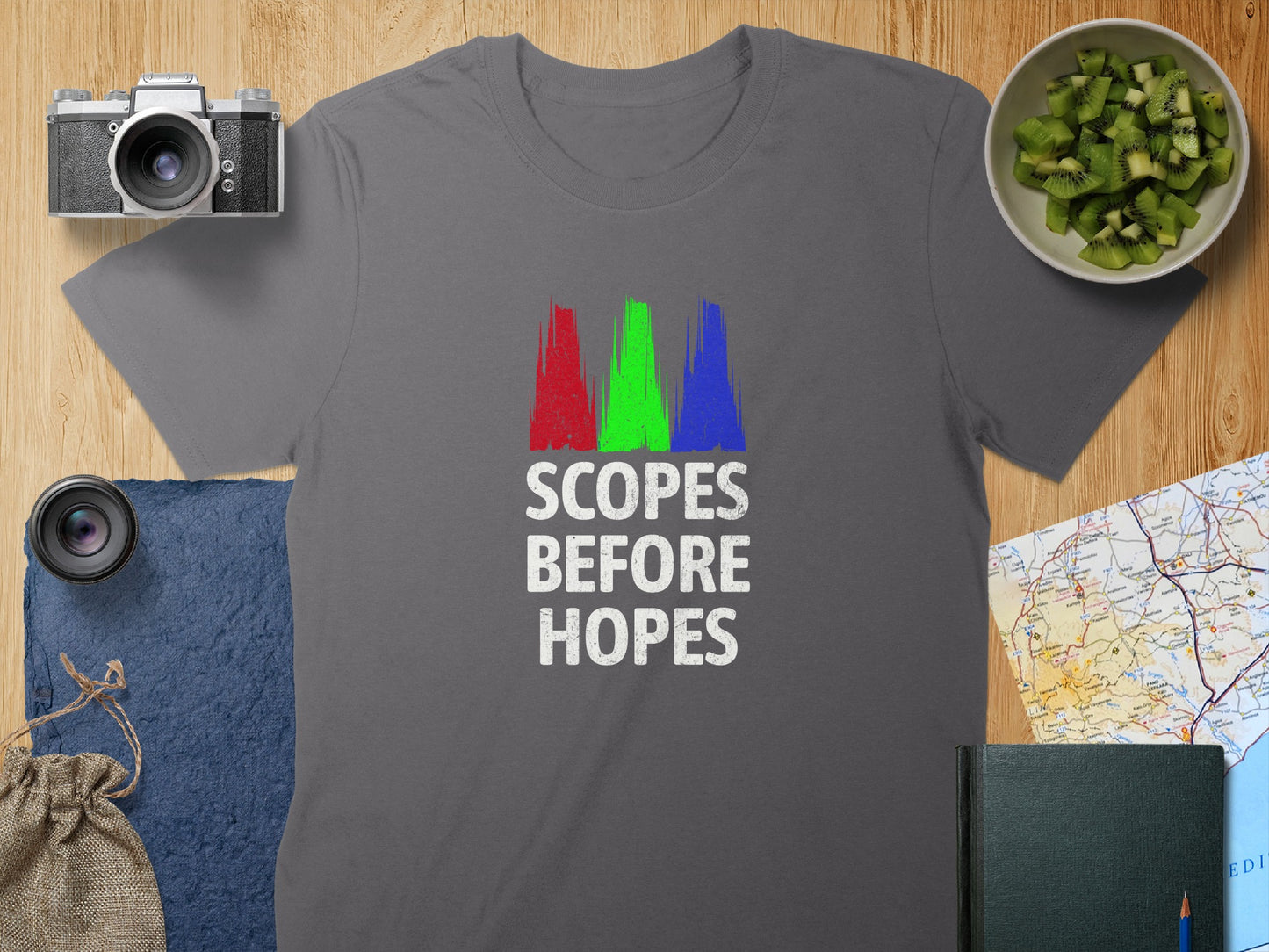 Scopes Before Hopes Graphic Printed T-shirt product