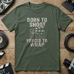 Born to Shoot Forced to Wrap Graphic T-shirt