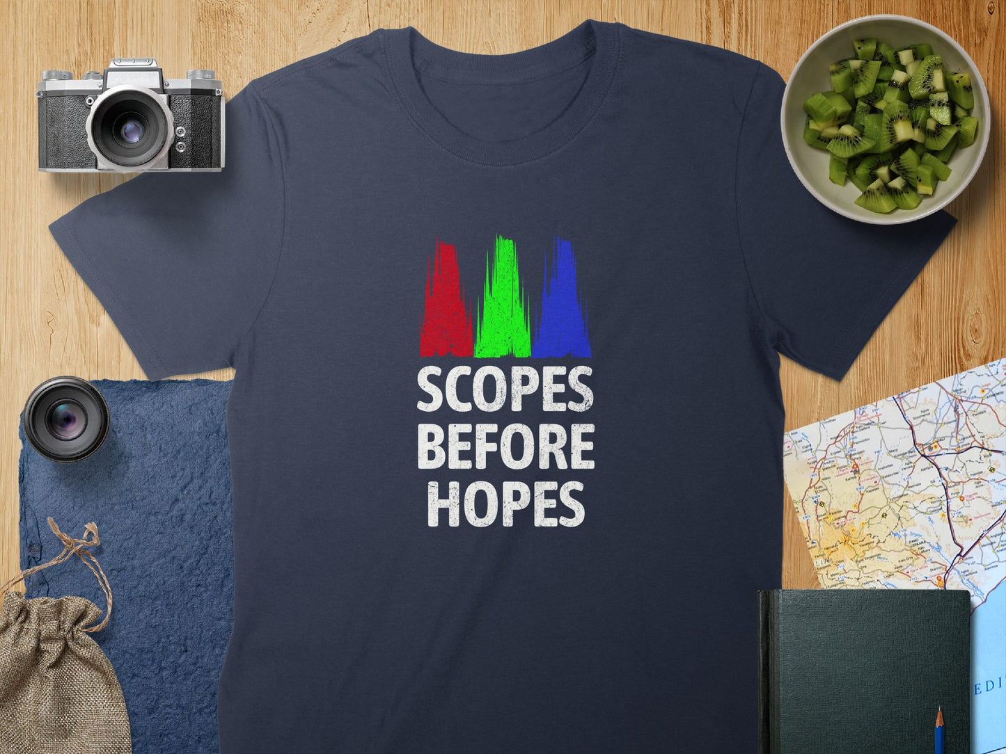 Scopes Before Hopes Graphic Design T-Shirt product