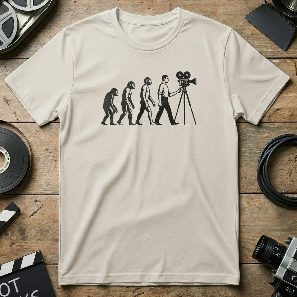 Evolution of Filmmaking Graphic T-shirt