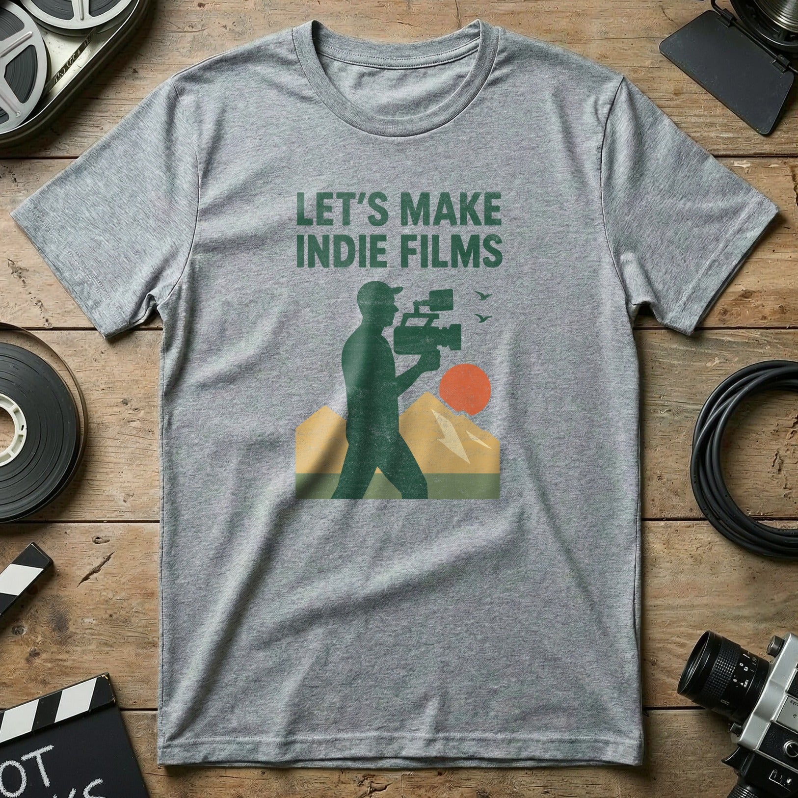 Let's Make Indie Films Graphic Tee