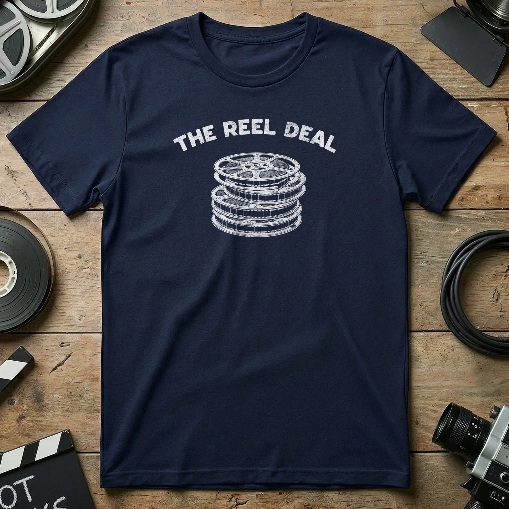 THE REEL DEAL Film Reel Stack Apparel product type
