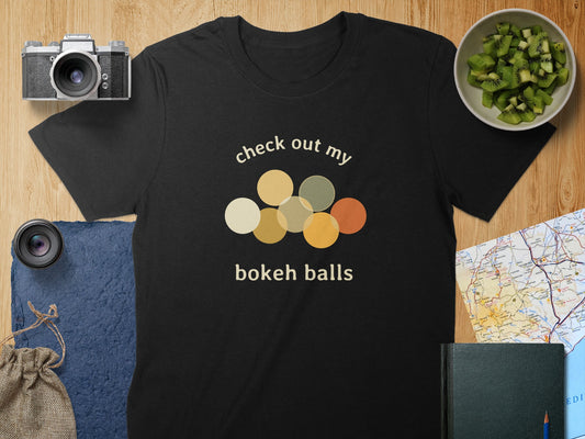 Check Out My Bokeh Balls Graphic Novelty T-shirt