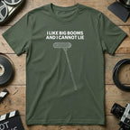 I Like Big Booms and I Cannot Lie Sound Lover Shirt