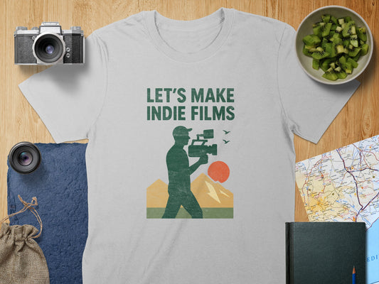 Let's Make Indie Films Printed Shirt product