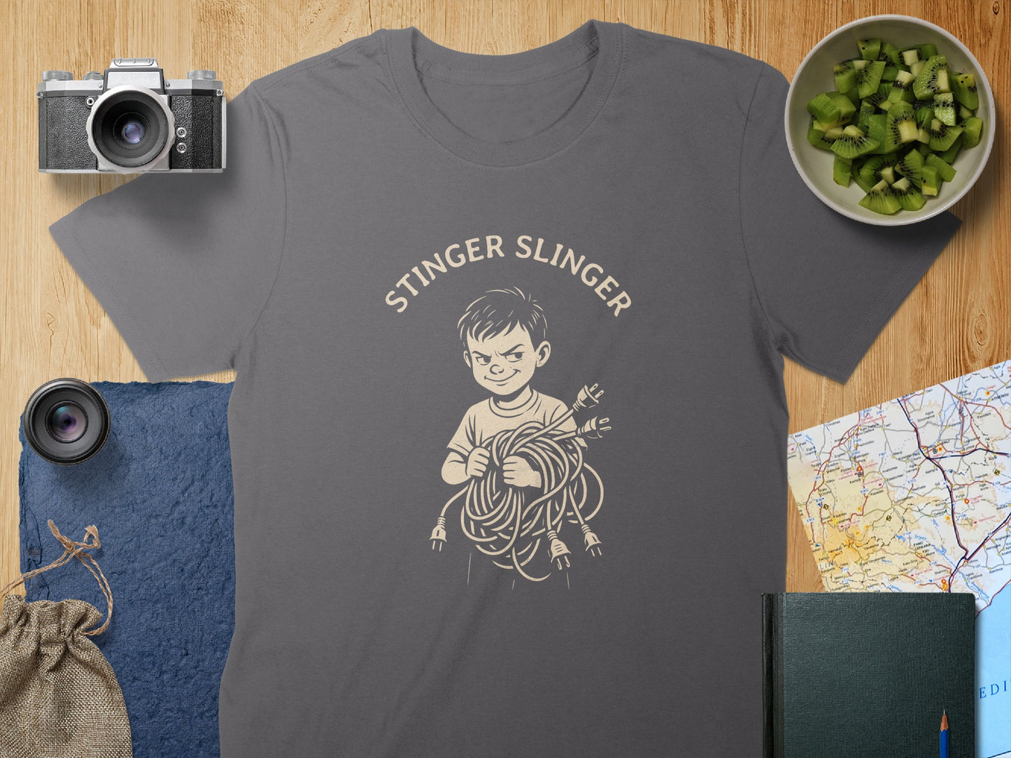Stinger Slinger Graphic Tee Shirt Funny Design product