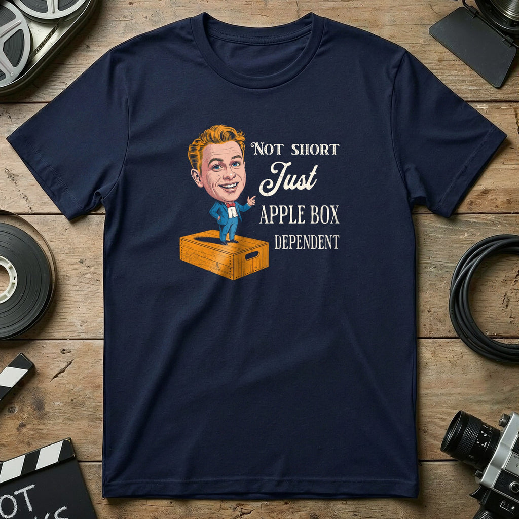 Not Short Just Apple Box Dependent T-shirt
