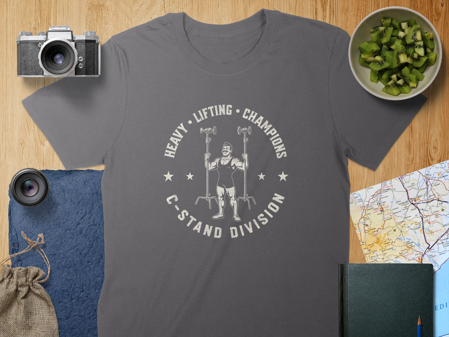 Heavy Lifting Champions C-Stand Division Shirt Product Type