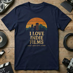 I Love Indie Films Salt Lake City Utah T-Shirt