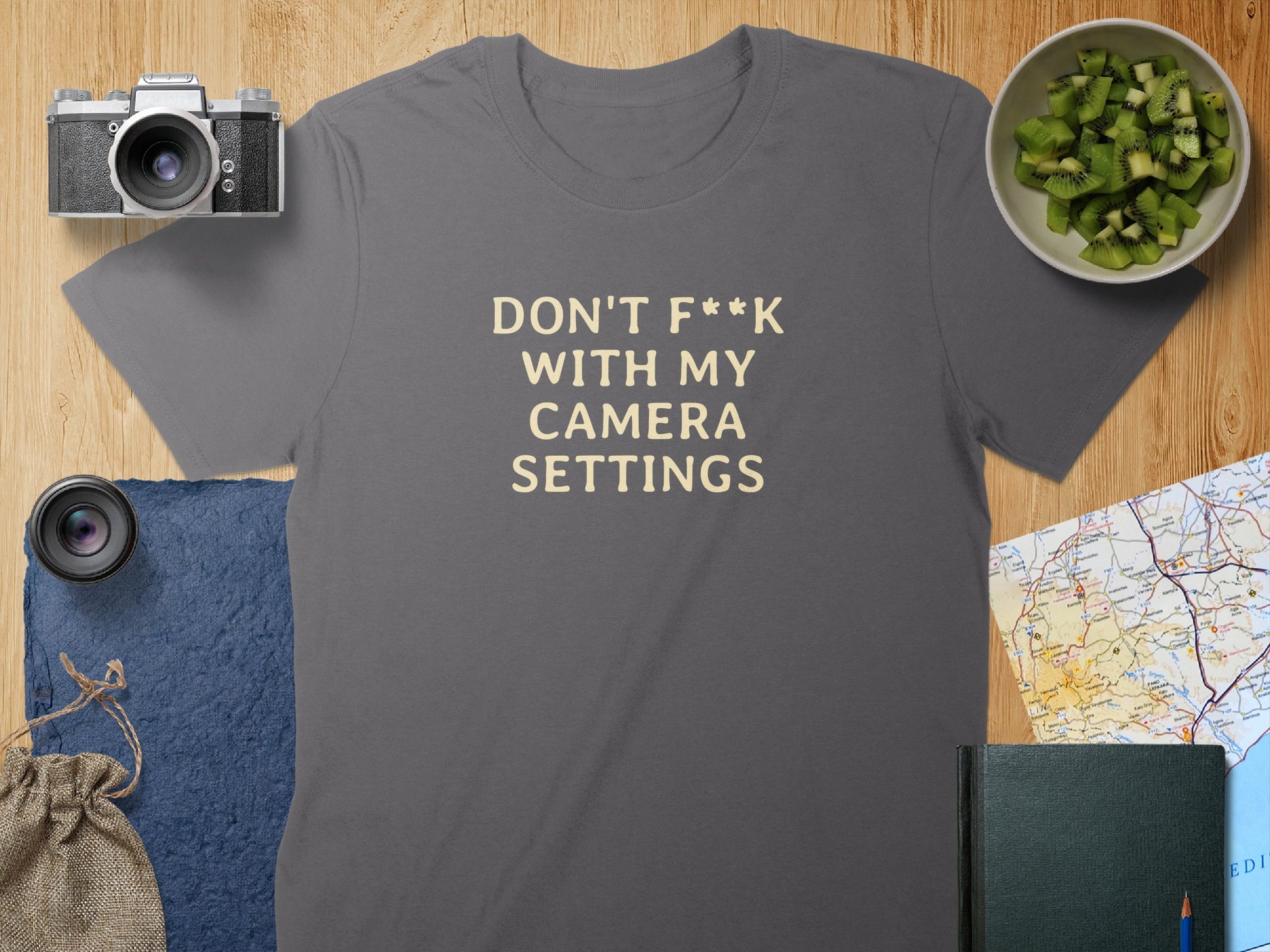 Don't F**K With My Camera Settings T-shirt product