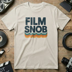 Film Snob Retro Style Graphic Design T-shirt