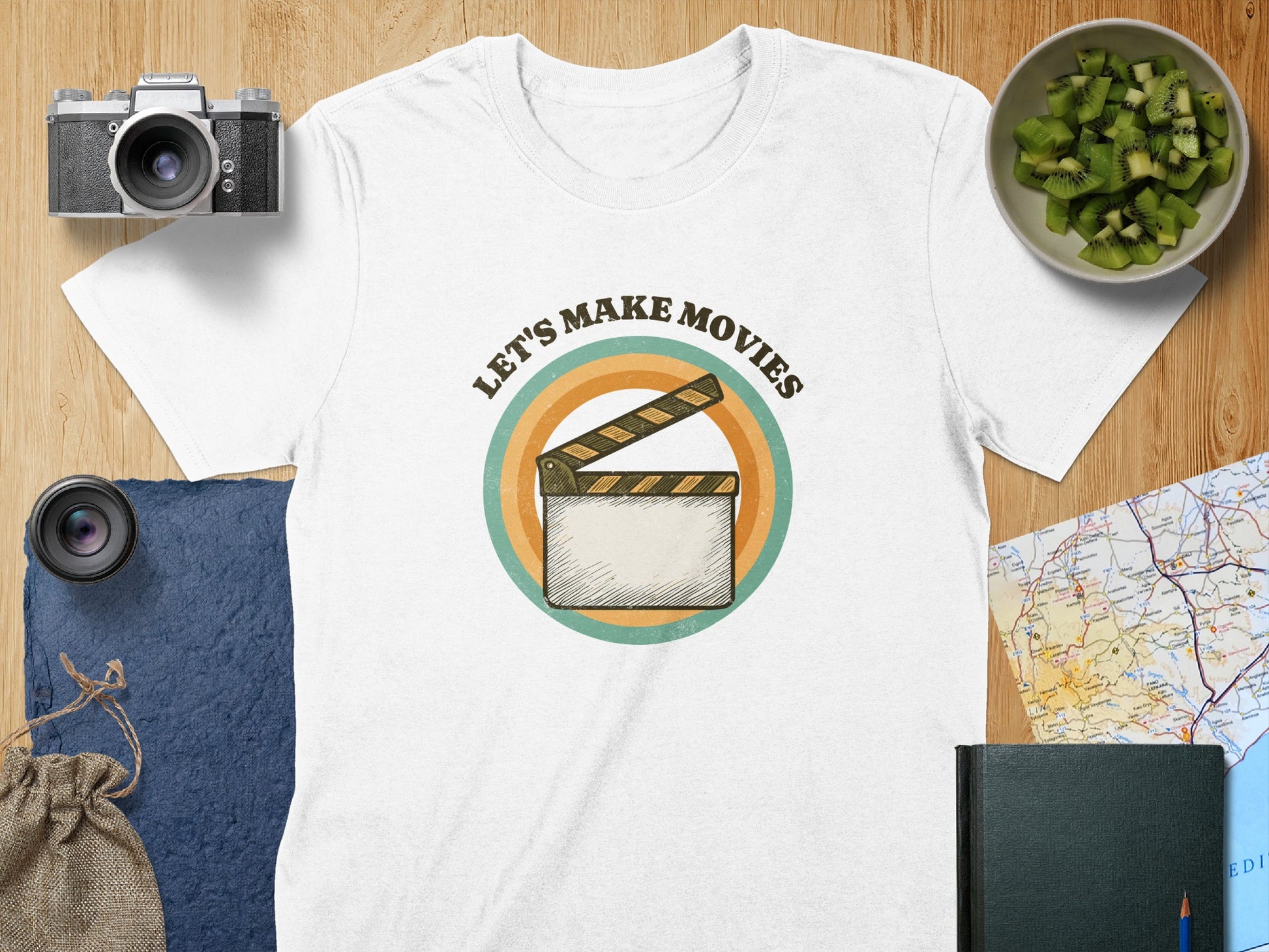 Let's Make Movies Graphic T-shirt product