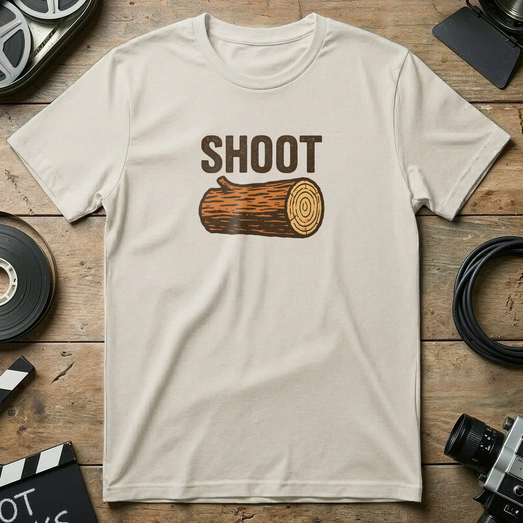 Shoot Log Graphic Tee Film Enthusiast Shirt