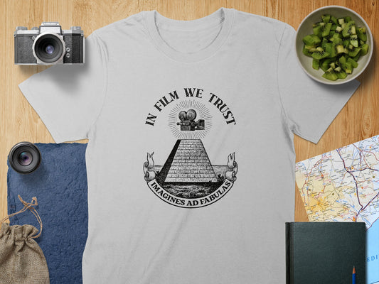 In Film We Trust Imagines Ad Fabulas T-Shirt product