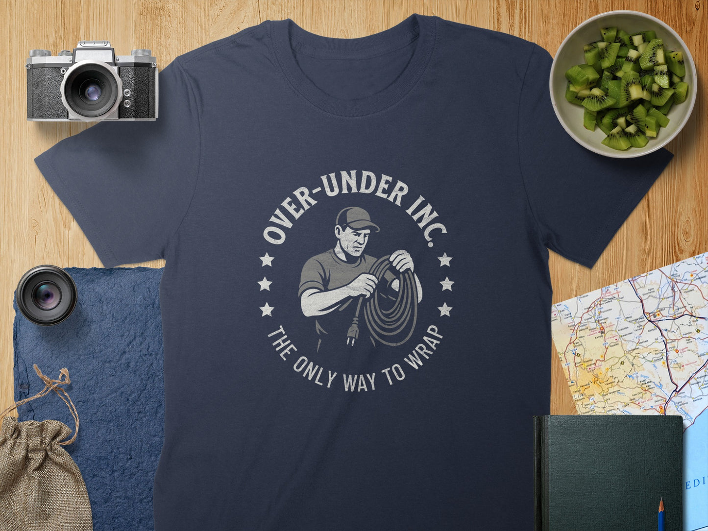 The Only Way to Wrap Graphic T-Shirt apparel product