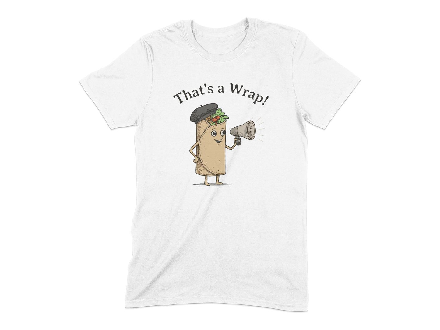 That's a Wrap Funny Director Burrito T-Shirt