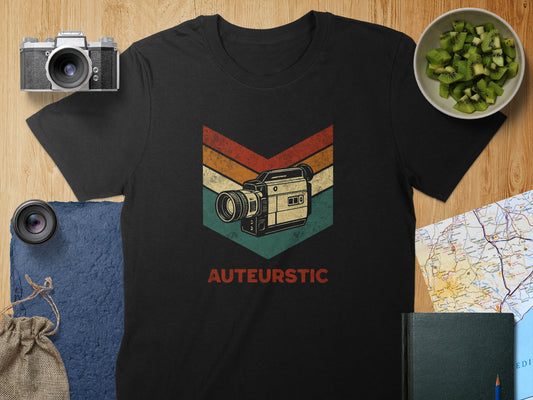 Vintage Camera Graphic Auteuristic Design T-Shirt product