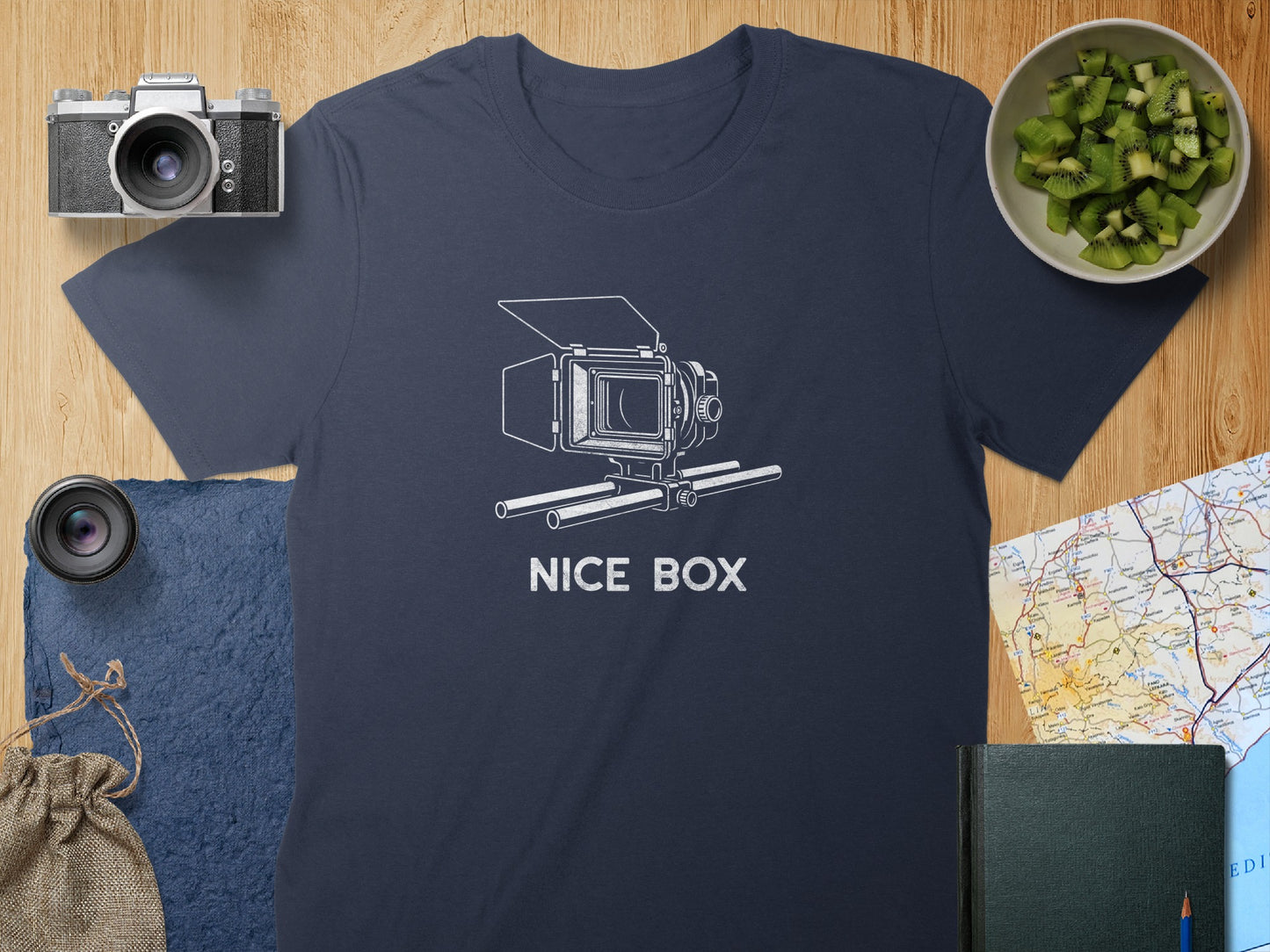 Nice Box Graphic Tee Photography Enthusiast Product