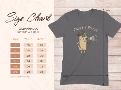 Humorous That's a Wrap Graphic T-Shirt