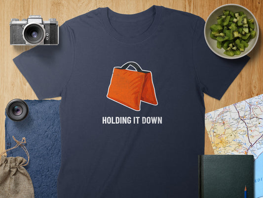 Holding It Down Graphic Printed T-Shirt product type