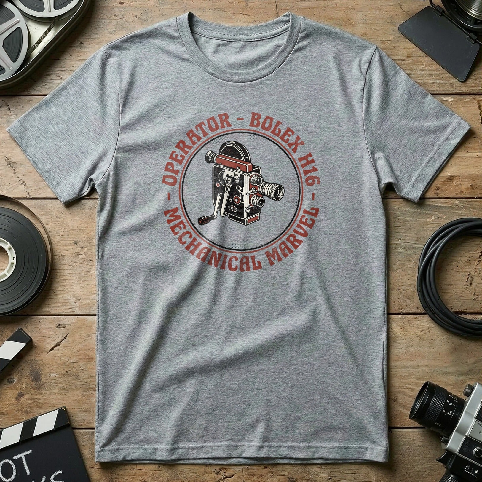 Operator Bolex H16 Mechanical Marvel Design T-shirt