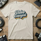 Retro Video Essayist Graphic Tee for Film Enthusiasts