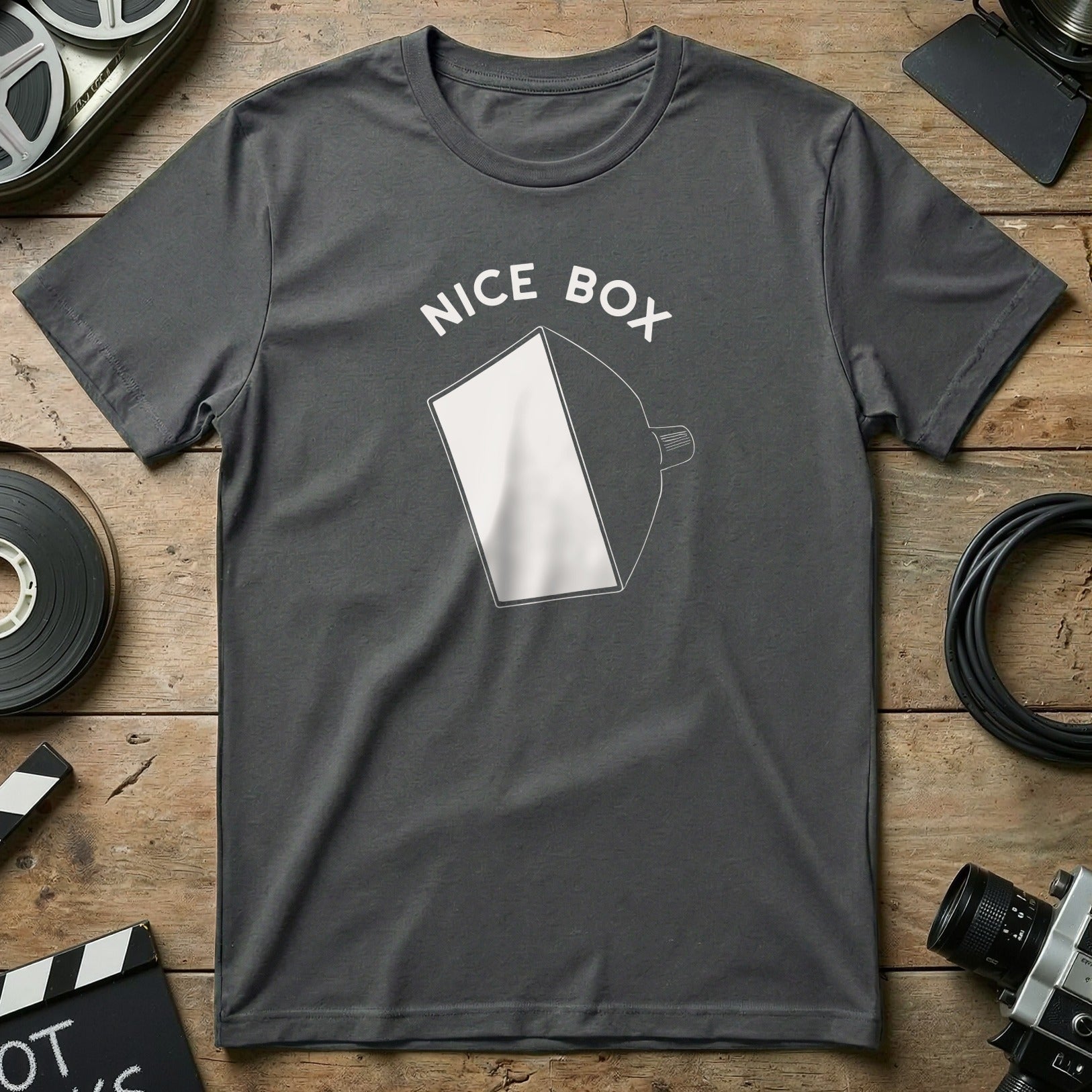Nice Box Graphic Tee for Photography Enthusiasts