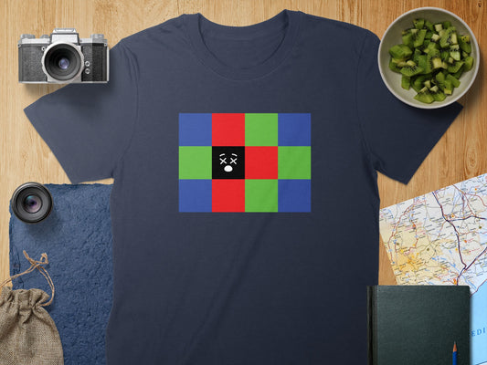 Vibrant Graphic Tee with Geometric Pattern design product type