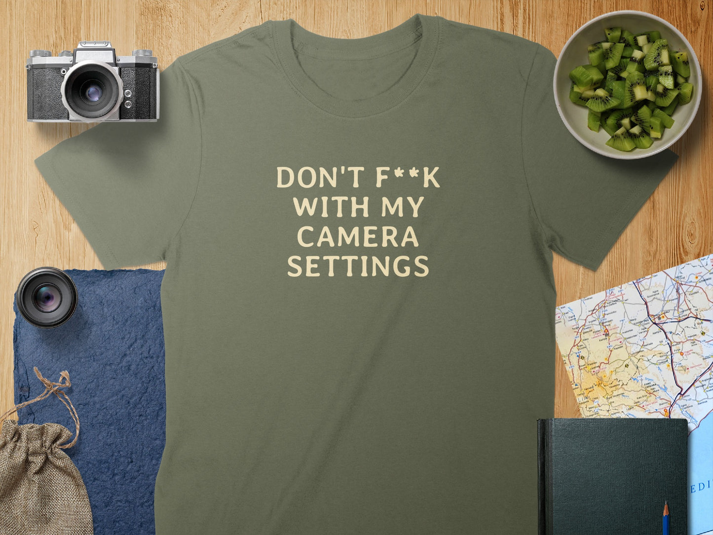Don't F**k With My Camera Settings T-shirt product type