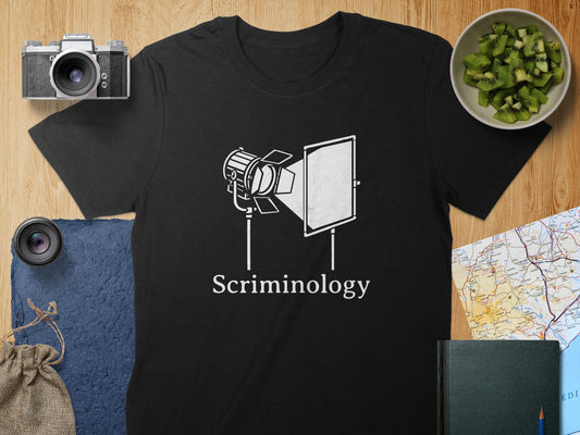 Scriminology Graphic Print Black T-shirt product